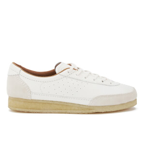 Clarks Originals Men s Torcourt Super Trainers White Leather