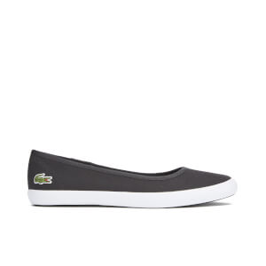 Lacoste marthe canvas ballerina shoes clearance