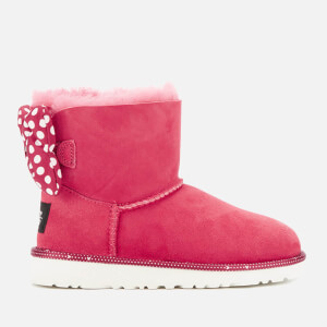 UGG Kids Sweetie Bow Disney Boots Red Allsole