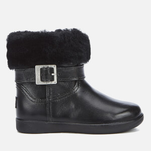 UGG Toddlers Gemma Patent Leather Boots Black Allsole