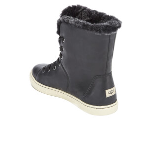 UGG Women s Croft Luxe Quilt Hi Top Trainers Black Allsole