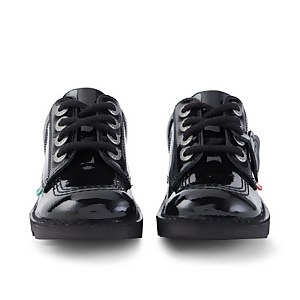 Junior Unisex Kick Lo Patent Leather Black