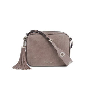 MICHAEL MICHAEL KORS Women s Brooklyn Large Suede Camera Bag Cinder Coggles