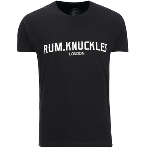 Rum Knuckles Men s London T Shirt Black Merchandise Zavvi US