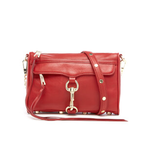 Red rebecca minkoff crossbody sale