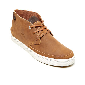 Lacoste Men s Clavel 18 Ap SRM Chukka Boots Brown Allsole