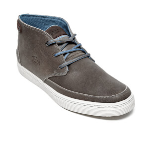 Lacoste Men s Clavel 18 Ap SRM Chukka Boots Dark Grey Allsole