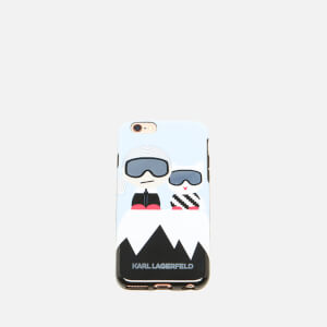 Karl Lagerfeld Women's Kl Ho Choupette Ski TPU iPhone 6 Phone Case - Black