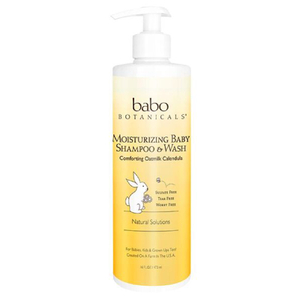 Babo Botanicals Moisturizing Baby Shampoo Wash Family Size