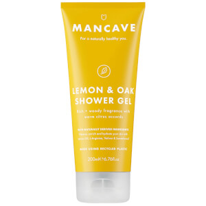 ManCave Lemon and Oak Shower Gel 200ml