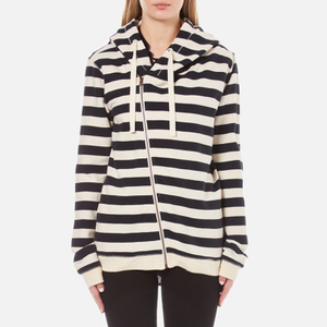 Maison Scotch Women s Home Alone Double Hooded Sweatshirt with Zip Closure Combo B Coggles