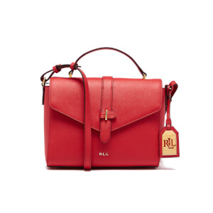Lauren Ralph Lauren Women s Raquel Messenger Bag Fiery Red