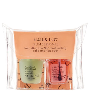nails inc. Number 1's Base and Top Coat Duo 2 x 5ml