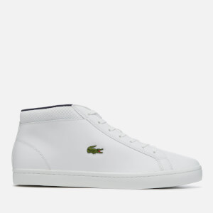 Men's straightset leather discount trainers