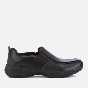 Skechers Men s Larson Berto Slip On Shoes Black Mens Footwear Zavvi US