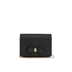 Ted Baker Women s Graciee Grosgrain Bow Clutch Bag Black