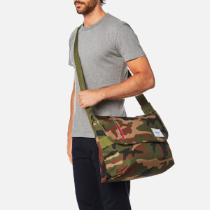Herschel Supply Co. Odell Messenger Bag Woodland Camo Multi Zip Coggles
