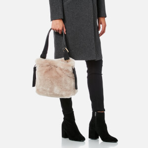 Furla Women s Caos Small Drawstring Bag Cream Coggles