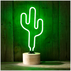 Neon green lamp top
