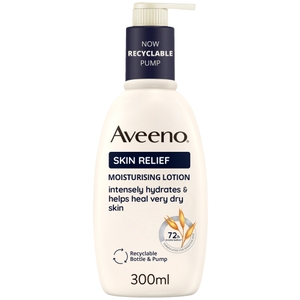 Loción corporal Skin Relief con manteca de karité de Aveeno 300 ml