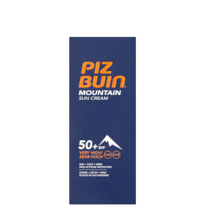 Crema solar Mountain de Piz Buin - FPS 50+ muy alto 50 ml