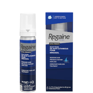 Regaine Men's Extra Strength Hair Loss and Hair Regrowth Scalp Foam  Treatment 73ml | Buy Online | Mankind