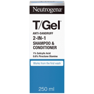 Champú con acondicionador anticaspa 2 en 1 T/Gel de Neutrogena 250 ml