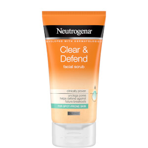 Exfoliante suavizante diario Spot Proofing Visibly Clear de Neutrogena