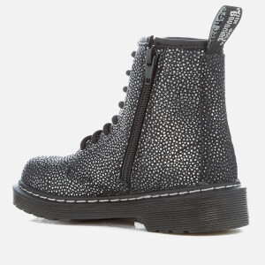 Dr. martens metallic pebble pascal in black best sale