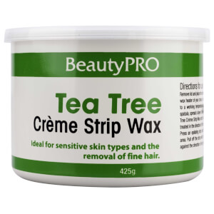 BeautyPro Tea Tree Strip Wax Tin 425g