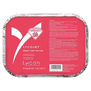 Lycon Lycojet Desert Rose Hot Wax 1Kg