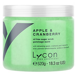 Lycon Oil Free Sugar Scrub - Apple And Cranberry 520g