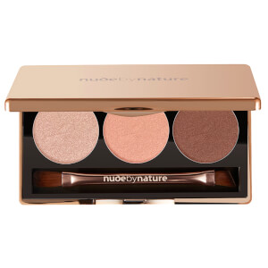nude by nature Natural Illusion Eye Shadow Trio - Rose 3 x 2g
