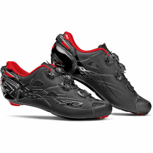 Sidi Shot Limited Edition Carbon Cycling Shoes Black Red