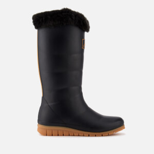 Joules Women s Downton Tall Padded Wellies Black Allsole