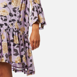 Ganni carlton georgette dress new arrivals