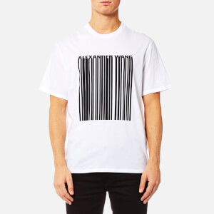 Alexander Wang Men's Classic Barcode Short Sleeve T-Shirt