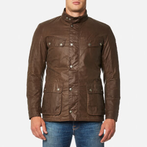 Barbour duke discount jacket bark