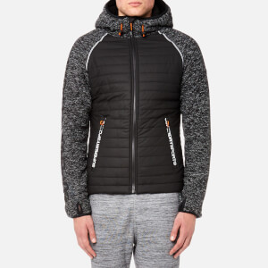 Superdry Sport Men s Sport Blizzard Zip Hoody Black Grit