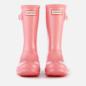 Hunter pink iridescent boots discount