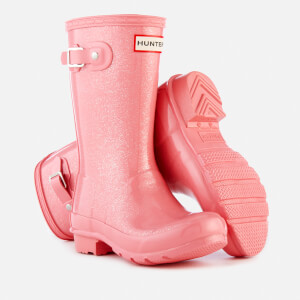 Pink glitter hunter wellies clearance