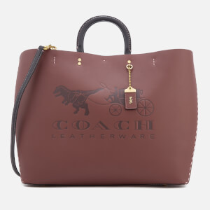 Coach 1941 Women s Rogue Tote Bag Burgundy