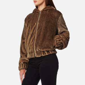 Helmut lang faux mink bomber online