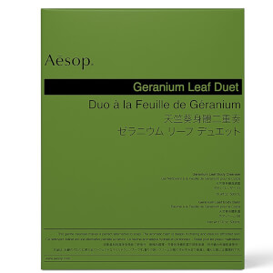 Aesop Geranium Leaf Body Cleanser and Balm Duet