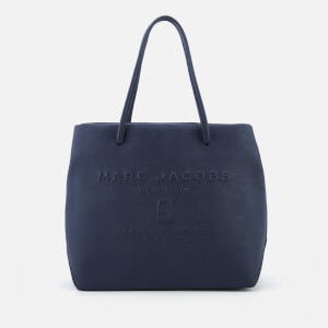 Marc Jacobs Women s Logo Shopper East West Tote Bag Midnight Blue