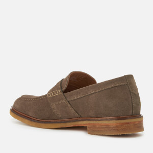 Clarks Men s Clarkdale Flow Suede Loafers Olive Allsole