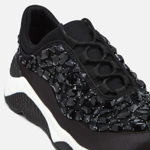 Ash Women s Muse Stones Low Top Trainers Black Allsole