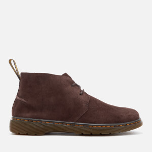 Dr. Martens Men s Ember Bronx Suede Lace Low Boots Dark Brown Allsole