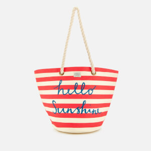 Joules Women s Summer Beach Bag Red Sky Sunshine