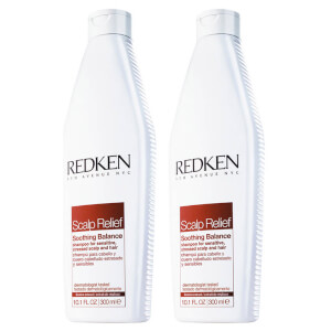 Redken Scalp Relief Soothing Balance Shampoo Duo (2 x 300ml) BeautyExpert